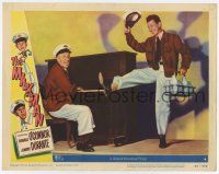 6g515 MILKMAN LC #4 '50 wacky image of dancing Donald O'Connor & Jimmy Durante playing piano!