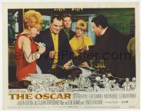 6g596 OSCAR LC #8 '66 Stephen Boyd, Elke Sommer, Ernest Borgnine & Edie Adams sign papers!