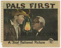 6g609 PALS FIRST LC '26 close up of intense Lloyd Hughes & George Reed with lantern!