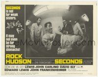 6g694 SECONDS LC #5 '66 best image of Rock Hudson from the one-sheet, John Frankenheimer classic!