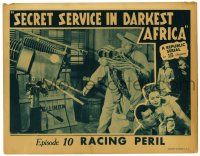 6g697 SECRET SERVICE IN DARKEST AFRICA chapter 10 LC '43 Republic World War II serial, Racing Peril!