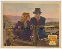6g702 SECRET VALLEY LC '37 Jack Mulhall holds Virginia Grey in car, written by Harold Bell Wright!