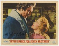6g707 SEVEN BRIDES FOR SEVEN BROTHERS LC #8 '54 Howard Keel brings Jane Powell to his home!