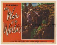 6g925 WAR OF THE WORLDS LC #4 '53 H.G. Wells classic, George Pal, Gene Barry, Ann Robinson, Codee!