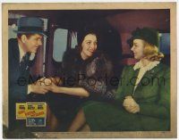 6g953 WIFE, DOCTOR & NURSE LC '37 Warner Baxter, pretty Loretta Young & Virginia Bruce in taxicab!