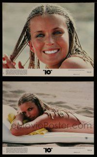 6h185 '10' 2 8x10 mini LCs '79 Blake Edwards, great images of sexiest Bo Derek!