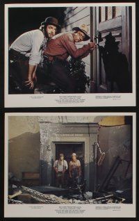 6h059 APPLE DUMPLING GANG 8 color 8x10 stills '75 Disney, wacky images of Don Knotts & Tim Conway!
