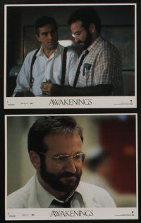 6h066 AWAKENINGS 8 8x10 mini LCs '90 directed by Penny Marshall, Robert De Niro & Robin Williams!