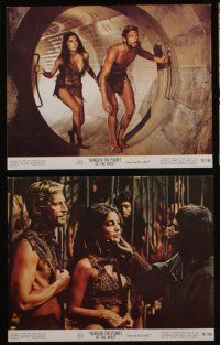 6h072 BENEATH THE PLANET OF THE APES 8 color 8x10 stills '70 Charlton Heston, Franciscus, Harrison!