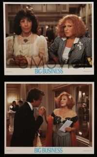 6h075 BIG BUSINESS 8 8x10 mini LCs '88 Jim Abrahams, identical twins Bette Midler & Lily Tomlin!