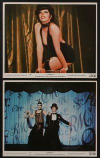 6h088 CABARET 8 8x10 mini LCs '72 Liza Minnelli in Germany, Joel Grey. directed by Bob Fosse!