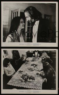 6h903 CANNIBAL GIRLS 3 8x10 stills '73 early Ivan Reitman horror comedy, great one-sheet image!