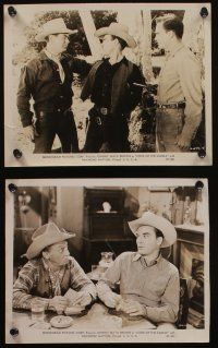 6h568 CODE OF THE SADDLE 8 8x10 stills '47 Johnny Mack Brown & Raymond Hatton in western action!