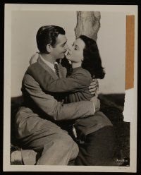 6h962 COMRADE X 2 8x10 stills '40 great images of Clark Gable with Communist Hedy Lamarr!