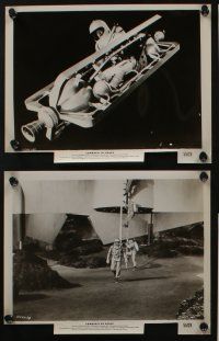 6h381 CONQUEST OF SPACE 12 8x10 stills '55 George Pal sci-fi, it will happen in your lifetime!