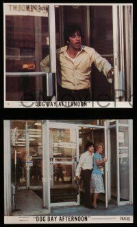 6h159 DOG DAY AFTERNOON 5 8x10 mini LCs '75 Al Pacino, Sidney Lumet bank robbery crime classic!