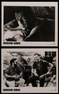 6h230 HUDSON HAWK 27 8x10 stills '91 Bruce Willis, Danny Aiello, Andie MacDowell!