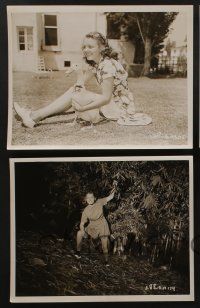 6h861 JANE BRYAN 4 8x10 stills '30s great images of the pretty young star!