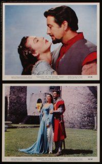 6h021 KNIGHTS OF THE ROUND TABLE 12 color 8x10 stills '54 Robert Taylor as Lancelot, Ava Gardner!