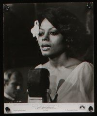 6h391 LADY SINGS THE BLUES 12 8x10 stills '72 great images of Diana Ross as singer Billie Holiday!