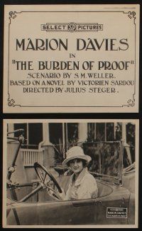 6h454 BURDEN OF PROOF 10 8x10 LCs '18 wonderful images of gorgeous Marion Davis!