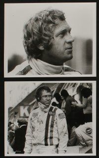 6h722 LE MANS 6 8x10 stills '71 great images of race car driver Steve McQueen in and out of car!