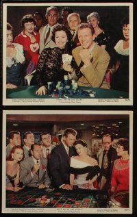 6h022 MEET ME IN LAS VEGAS 12 color 8x10 stills '56 sexiest Cyd Charisse & Dan Dailey, poker image!