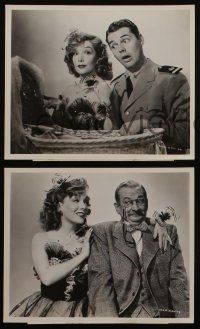 6h933 MEXICAN SPITFIRE'S BLESSED EVENT 3 8x10 stills '43 sexy Lupe Velez & Leon Errol, Beaumont!