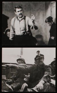 6h243 MOLLY MAGUIRES 26 8x10 stills '70 Martin Ritt, cool close up images of Sean Connery!