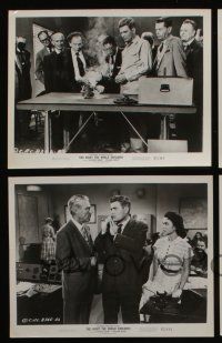 6h810 NIGHT THE WORLD EXPLODED 5 8x10 stills '57 Kathryn Grant, William Leslie, nature goes mad!