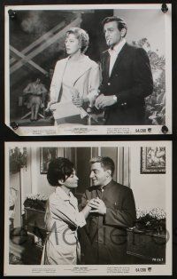 6h811 PANIC BUTTON 5 8x10 stills '64 Maurice Chevalier, Eleanor Parker, Michael Connors!