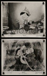 6h609 PINOCCHIO 8 8x10 stills R71 Disney fantasy cartoon about a wooden boy who wants to be real!