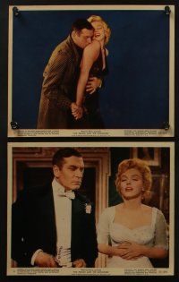 6h147 PRINCE & THE SHOWGIRL 7 color 8x10 stills '57 sexy Marilyn Monroe, Laurence Olivier!