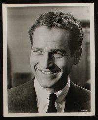 6h741 PRIZE 6 8x10 stills '63 best head & shoulders portraits of Paul Newman, 5 in suit & tie