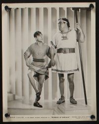 6h881 ROMAN SCANDALS 4 8x10 stills '33 great images of wacky Eddie Cantor!