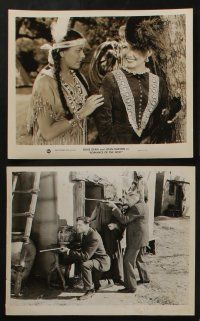 6h744 ROMANCE OF THE WEST 6 8x10 stills '46 great images of singin' cowboy Eddie Dean!