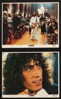 6h138 TOMMY 8 8x10 mini LCs '75 The Who, Roger Daltrey, sexy Ann-Margret, cool rock & roll images!