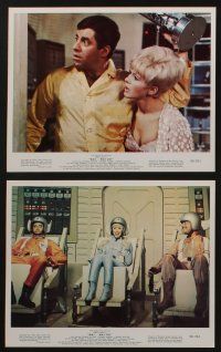 6h148 WAY WAY OUT 7 color 8x10 stills '66 Connie Stevens, sexy Anita Ekberg, four w/ Jerry Lewis!