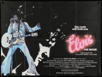 6j203 ELVIS British quad '79 Kurt Russell as Presley, directed by John Carpenter, rock & roll!