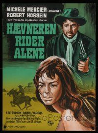 6j266 ROPE & THE COLT Danish '70 Robert Hossein's Une corde, un Colt, Wenzel western art!