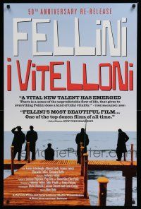 6k308 I VITELLONI 1sh R03 Federico Fellini's The Young & The Passionate, different image!