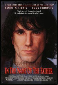 6k313 IN THE NAME OF THE FATHER DS 1sh '93 Emma Thompson, Daniel Day-Lewis portrait!