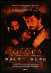 6k431 MOLOKAI 1sh '99 The Story of Father Damien, to a paradise lost, one man brought hope!