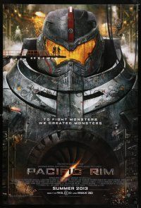 6k488 PACIFIC RIM Summer advance DS 1sh '13 del Toro, to fight monsters we created monsters!