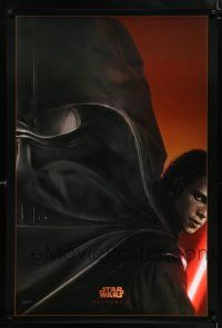 6k566 REVENGE OF THE SITH style A teaser DS 1sh '05 Star Wars Episode III, Christensen as Vader!