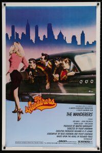 6k812 WANDERERS 1sh '79 Ken Wahl in Kaufman's 1960s New York City teen gang cult classic!