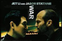 6k814 WAR 1sh '07 Jet Li, Jason Statham, vengeance is the ultimate weapon!