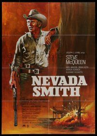 6s627 NEVADA SMITH German R70s really cool different artwork of Steve McQueen w/rifle!