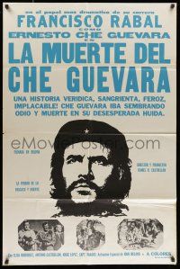 6s106 EL CHE GUEVARA Mexican poster '71 Paolo Heusch's El Che Guevara, different art!
