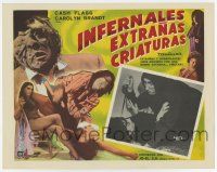 6s177 INCREDIBLY STRANGE CREATURES Mexican LC '63 they stopped living and became mixed-up zombies!